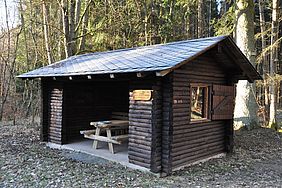 Schmierhütte, BaySF, Naturpark Haßberge