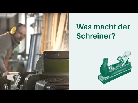 Was macht der Schreiner? Arbeitsplatz Wald 🌳🌲 I Berufe in Wald & Forstwirtschaft