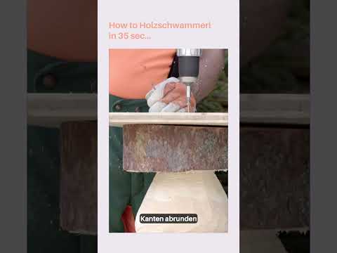 DIY Schwammerl sägen | Holz-Pilz Tutorial der BaySF