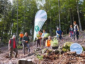 Deutsche Waldtage 2020 Bayerische Staatsforsten Forstbetrieb Bodenmais Pflanzaktion Zukunftswald