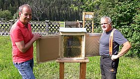 Bienen - Schaustand Bayerische Staatsforsten