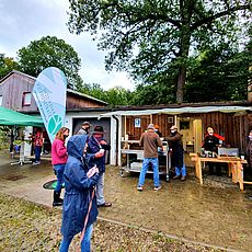 Bayerische Staatsforsten Forstbetrieb Wasserburg Wildes Grillen Wildfleisch Wildbret