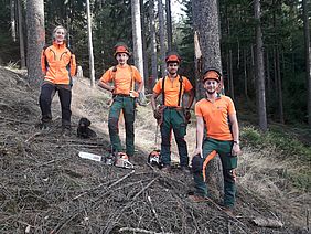 Bayerische Staatsforsten Staatsforstbetrieb Nordhalben Frankenwild Forstwirte Borkenkäfer