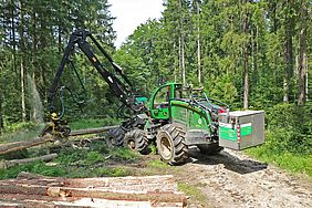 Rapster John Deere 1470 G Messung