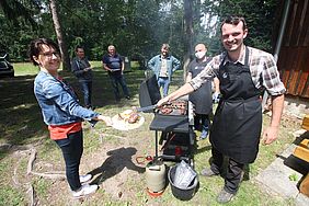 Wildes Grillen Forstbetrieb Allersberg Angrillen