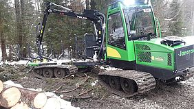 Leichter Rückezug, Bayerische Staatsforsten, Bodenschonung