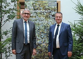 Reinhardt Neft und Martin Neumeyer Bayerische Staatsforsten Vorstand