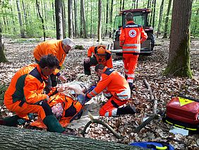 Rettungsübung Bad Königshofen