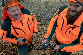 Funk Sicherheitsfunk Wald Forstwirtschaft Forstwirte