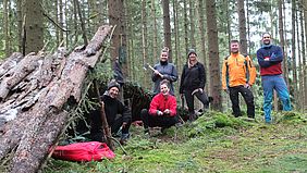 Survivalkurs, Bayerische Staatsforsten, Frankenwald 