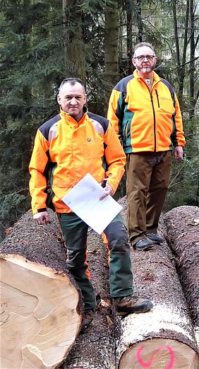 Bayerische Staatsforsten Forstbetrieb Bodenmais Arbeitsjubiläum