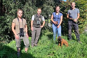 Teilnehmer Gamswildzählung Berchtesgaden