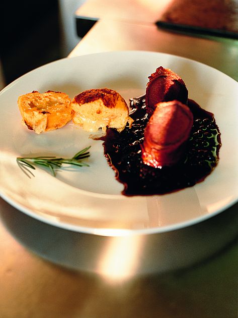 Bayerische Staatsforsten | Hasenrücken mit Holundersauce