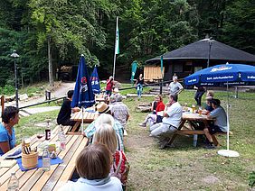 Wanderhütte Rodberghütte aufgewertet