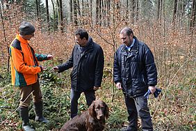 MdL Klaus Holetschek zu Besuch im Forstbetrieb Ottobeuren