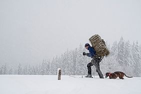 Fütterung Wild Notzeit Winter 