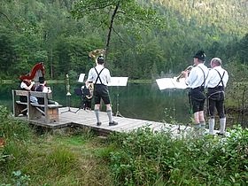 Musikanten am Falkensee