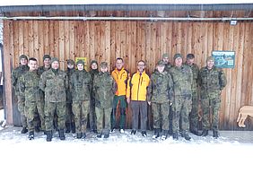 Bodenmais Bundeswehr Besuch Forstbetrieb