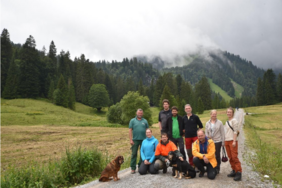 Bayerische Staatsforsten Schutzwald Pflanzaktion Wald