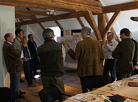 Diskussion des regionalen Naturschutzkonzeptes Forstbetrieb St. Martin