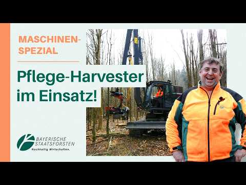 Wie funktioniert ein Pflegeharvester? 🔧 Aggregat, Motor & Präzision 🔧🚜