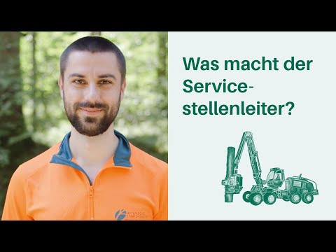 Was macht der Servicestellenleiter? Arbeitsplatz Wald 🌳🌲 I Berufe in Wald & Forstwirtschaft