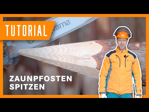 (Zaun-)Pfosten selber machen I Tutorial der Bayerischen Staatsforsten