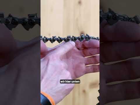 Motorsägenkette – die wichtigsten Unterschiede ⛓️🪚
