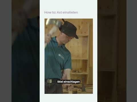 #DIY Axt richtig einstielen – Anleitung für Handwerker & Holzfans | Tutorial