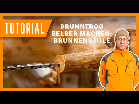 Richard erklärt: Brunnensäule bauen I Tutorial der Bayerischen Staatsforsten