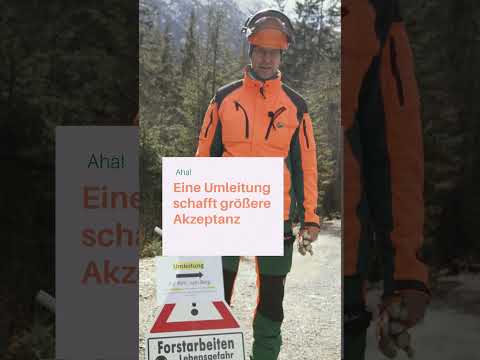 Umleitungen einrichten | Straße sperren | Tipp von Forstwirtschaftsmeister