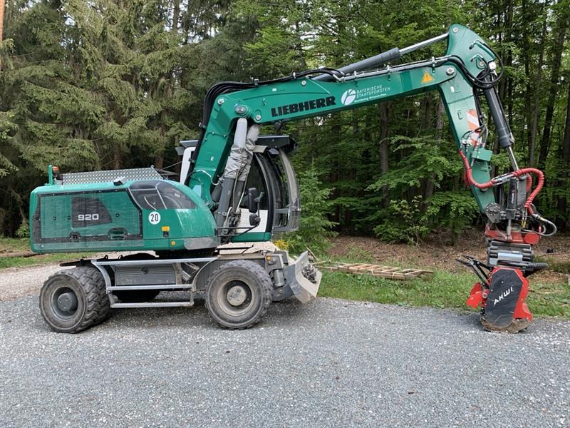 Spezial-Forstmulcher der BaySF Forsttechnik