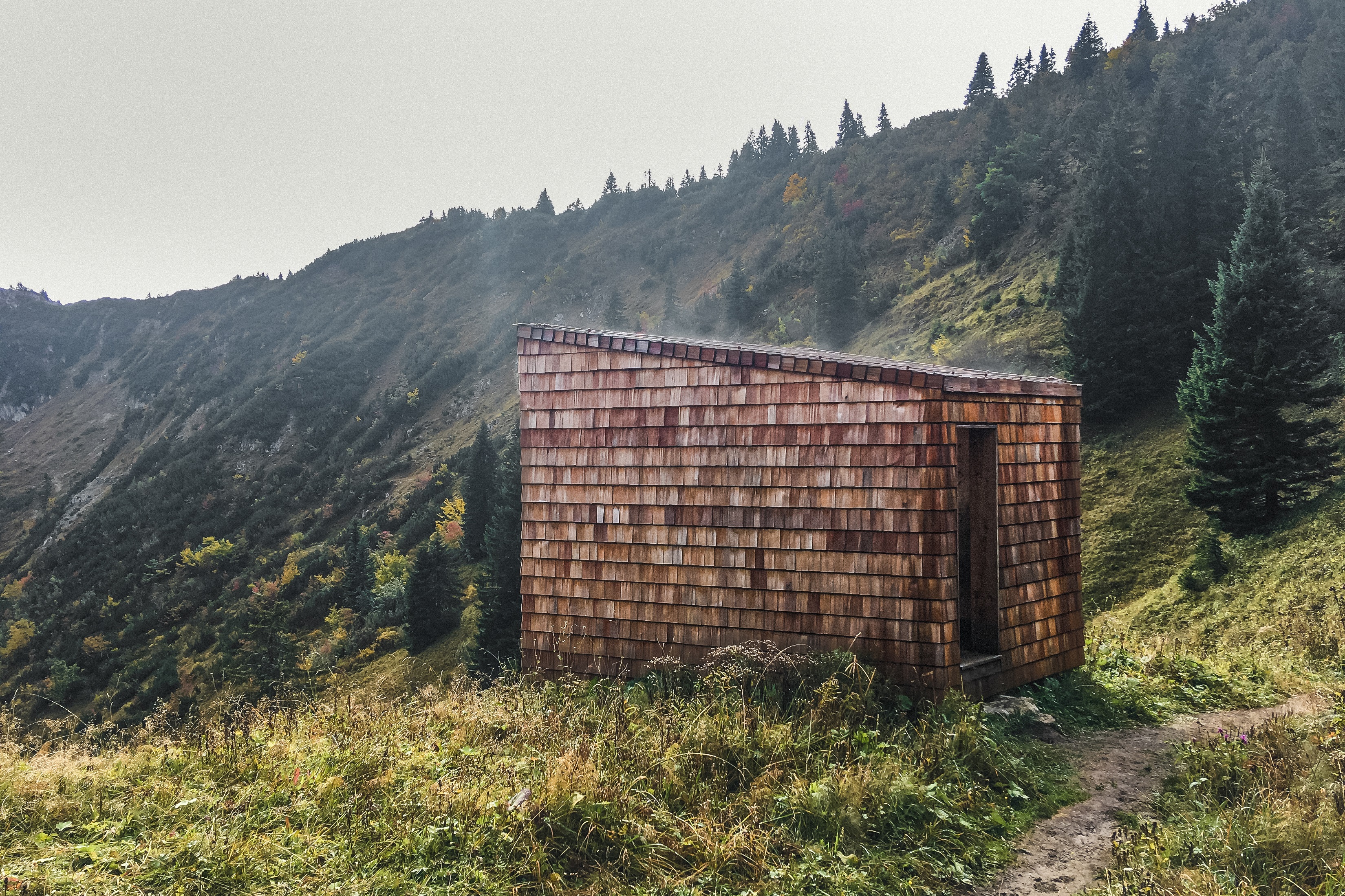Gamsbeobachtungsstation am Grubereck