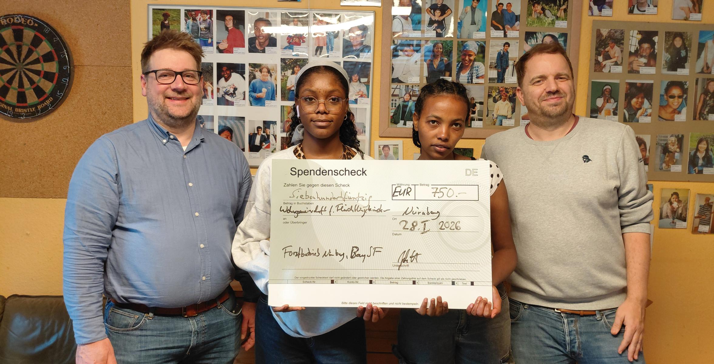 Die Wohngemeinschaft für Flüchtlingskinder wird erneut unterstützt