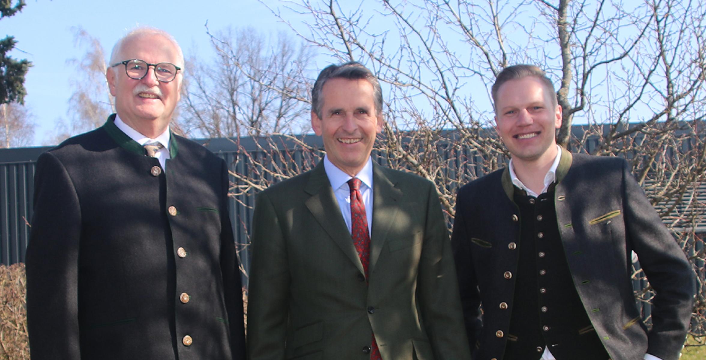 Stefan Bösl Rudolf Plochmann und Stefan Wimberger