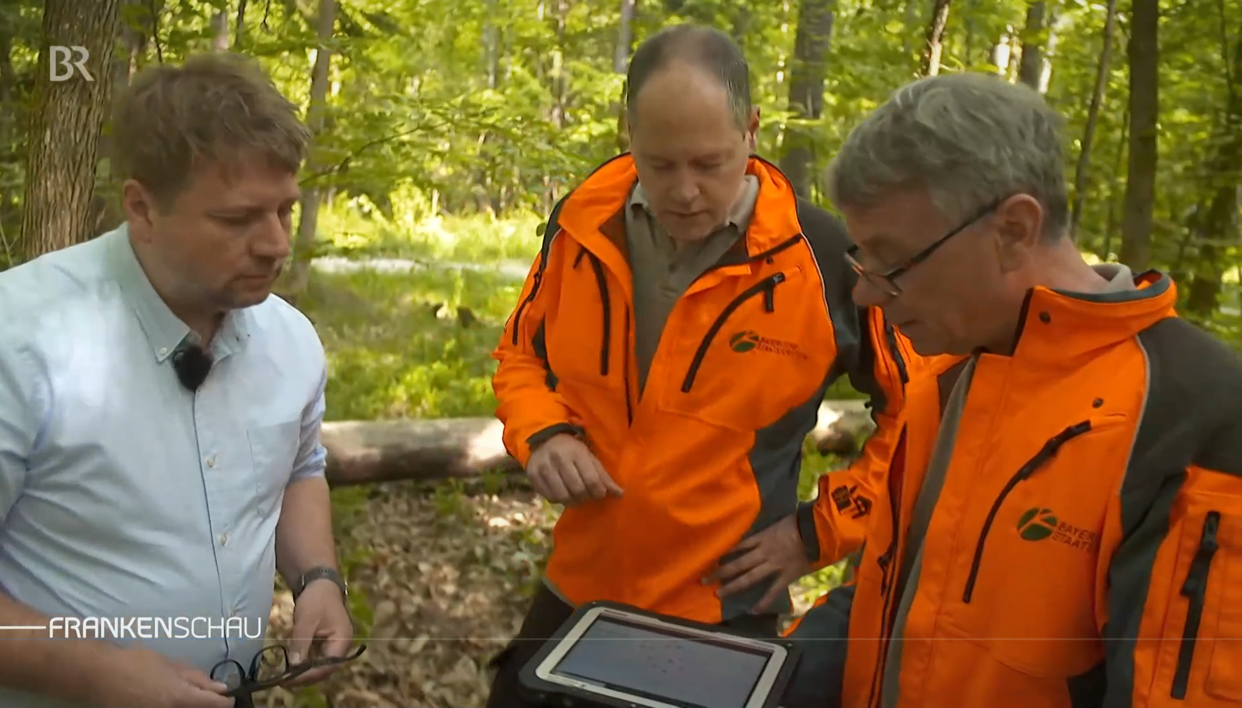 Forstinventur im Bayerischen Fernsehen