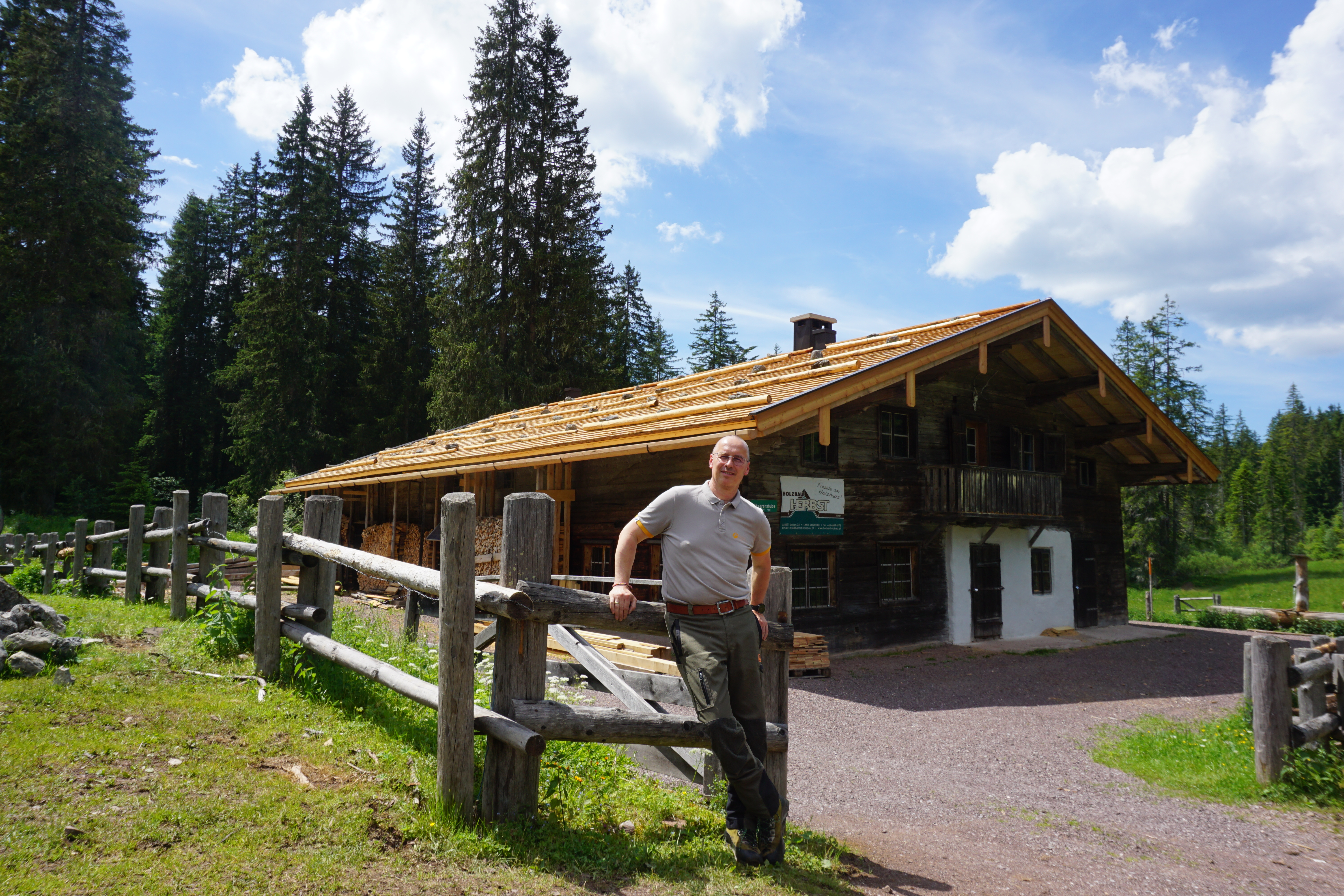 Hütte in den Bayerischen Staatsforsten, Betrieb St. Martin