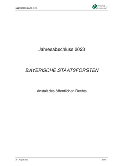 Jahresabschluss 2023