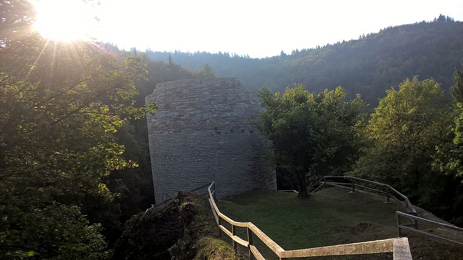 Ruine im Wald