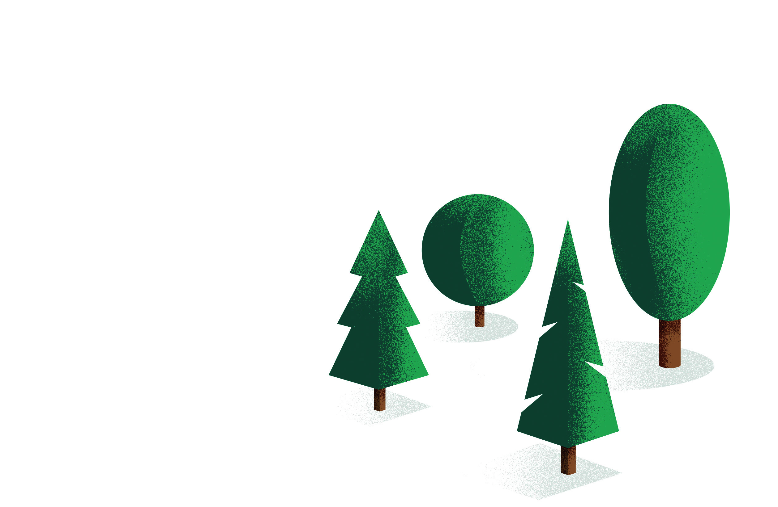 Klimawald Grafik