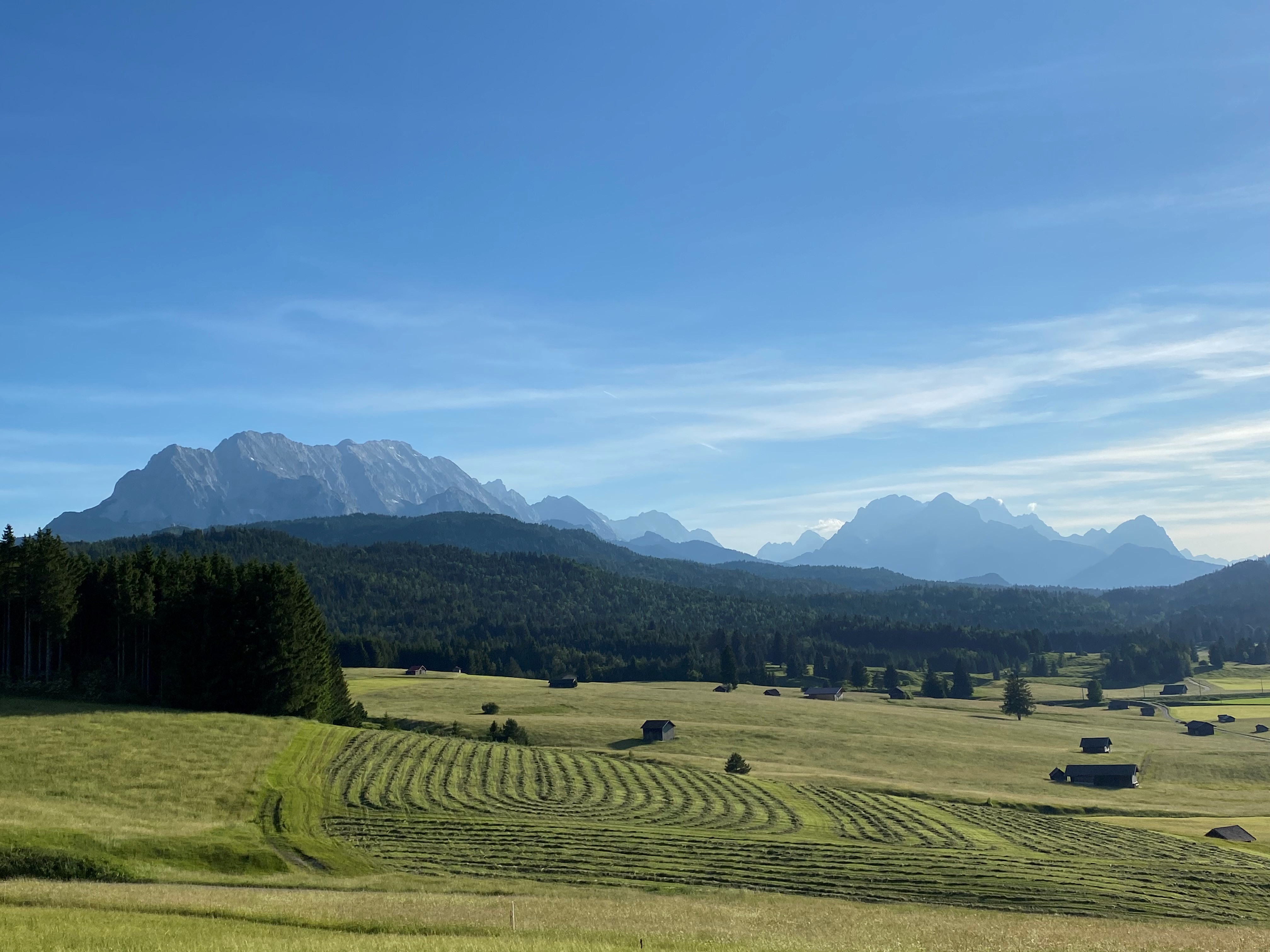 Blick auf den Wetterstein
