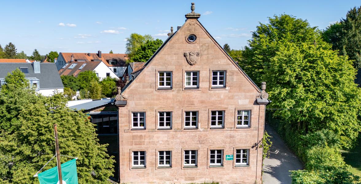 Der Forstbetrieb Nürnberg aus der Vogelperspektive