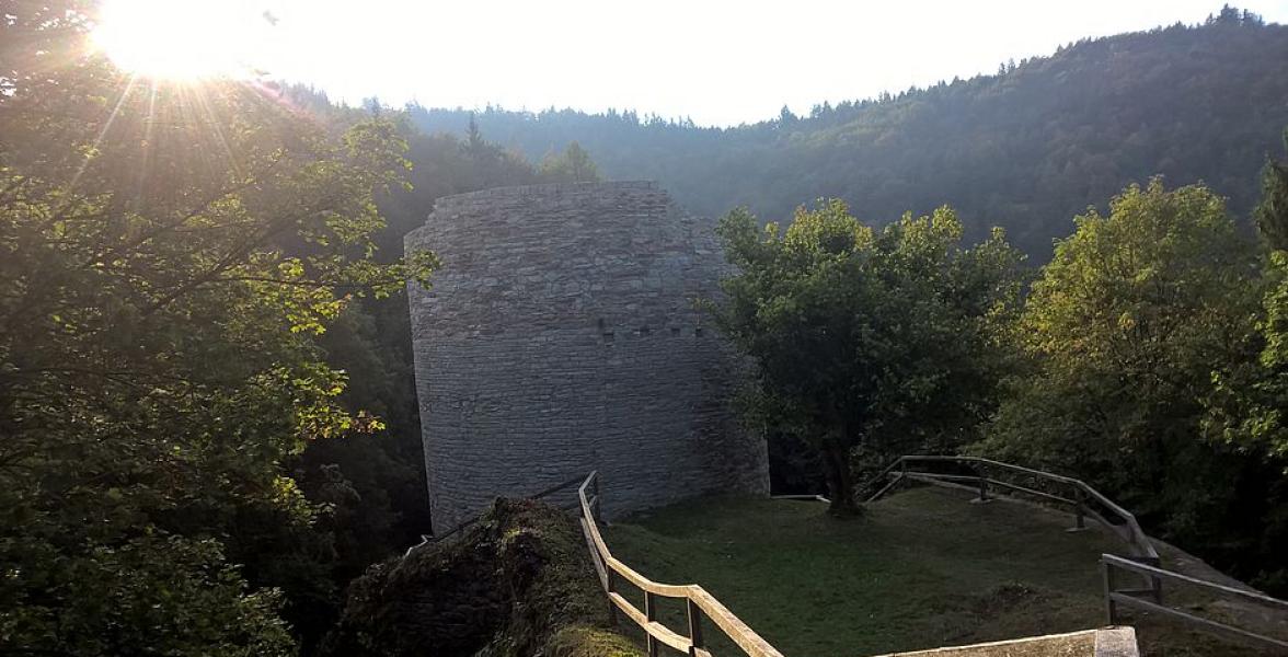 Ruine im Wald