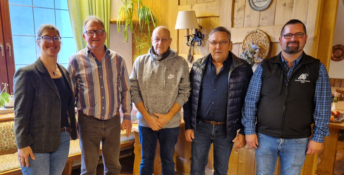 Ehrung verdienter Forstwirte in Ebrach