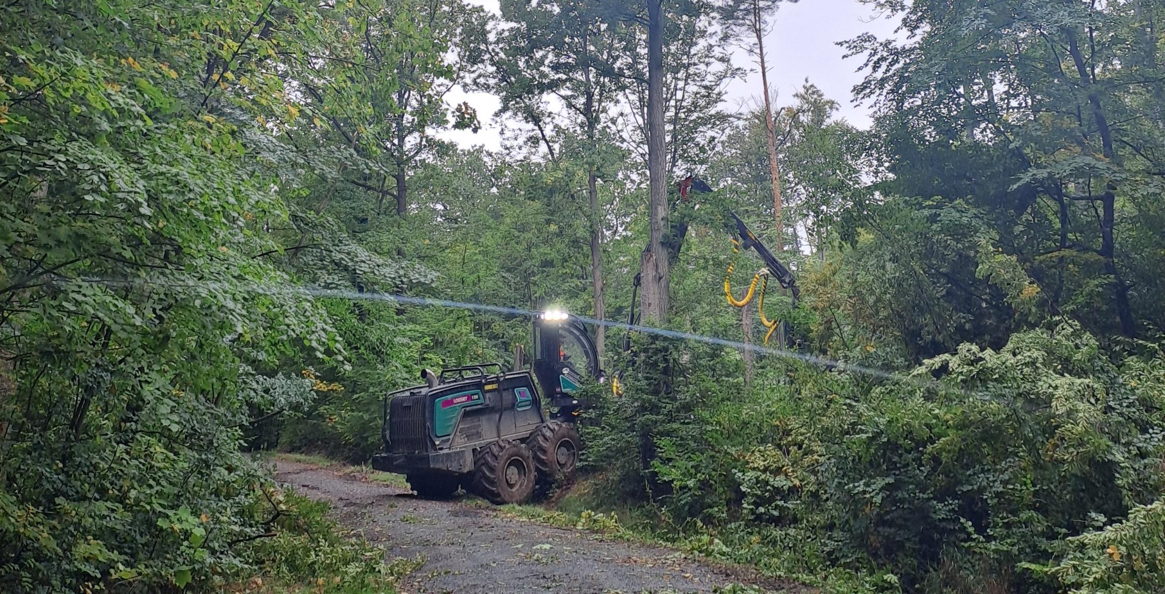 Verkehrssicherung an der Hohen Warte