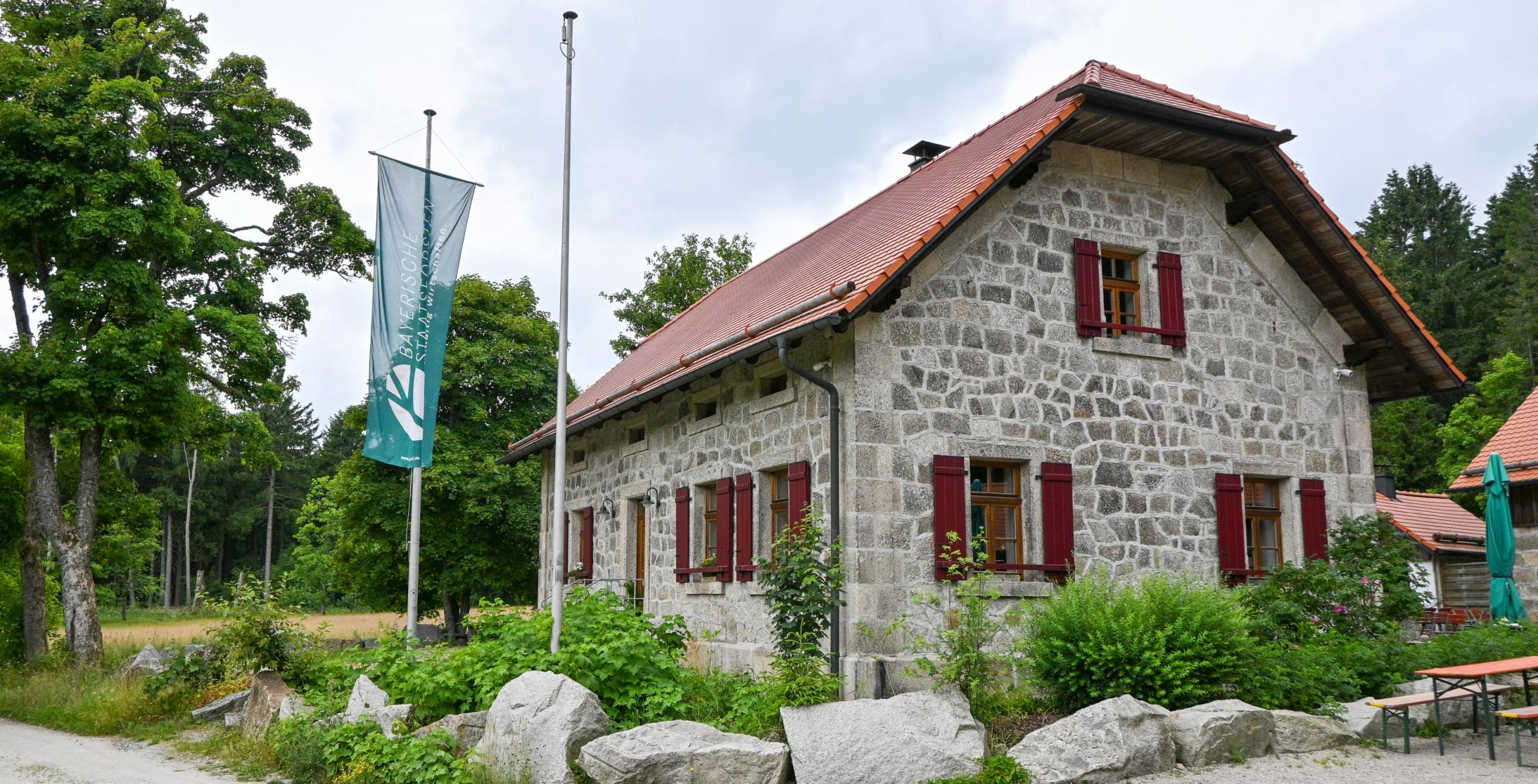 Um das Forsthaus wird das Waldhausfest stattfinden.